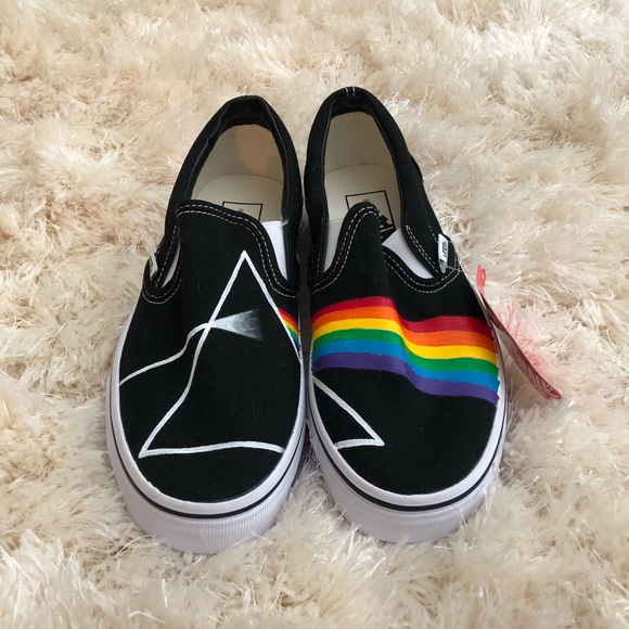 pink floyd shoes vans